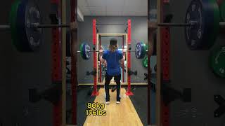 Testing my 1RM in overhead press bodybuilding gym powerlifting foryou strongman [upl. by Elery]