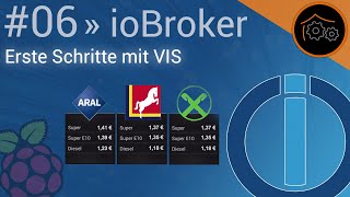 ioBrokerTutorial Part 6 Erste Schritte mit VIS  Benzinpreise [upl. by Assenal]