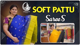 Latest Trending Soft Pattu Saree Collections [upl. by Accissej66]