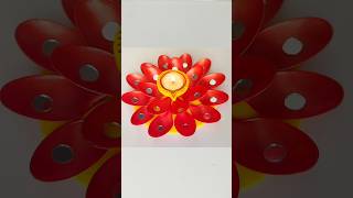 Diwali Diya decoration ideas 😍 shorts diwali diwali2024 diwalidecoration [upl. by Zweig947]