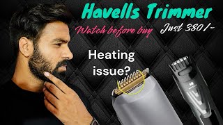 HAVELLS BT5301 Trimmer Just380 From Flipkart Details Review Pros amp Cons Buy or not  after use [upl. by Lonyer498]