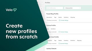 Create new profiles from scratch [upl. by Atnoek498]