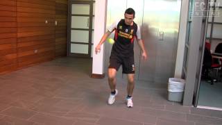 Assaidi takes Keepy Uppy Challenge [upl. by Olcott]