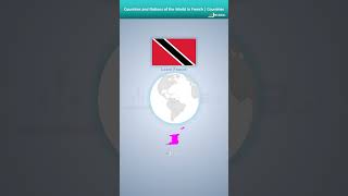 Learn French  Trinidad and Tobago  Countries and Nations of the World in French  Short [upl. by Soinski]