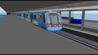 OpenBVE MTR Airport Express Timelapse [upl. by Amme]