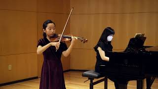 de Beriot Violin Concerto No 9 in A minor Op 104 I Allegro maestoso  Claire Lee age 10 [upl. by Jaqitsch]