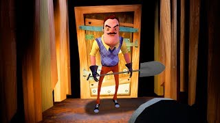 ESCAPING THE BASEMENT  Hello Neighbor Full Release Act 1 [upl. by Gabriella]