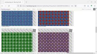 Handweavingnet Same Tieup Search [upl. by Drislane564]