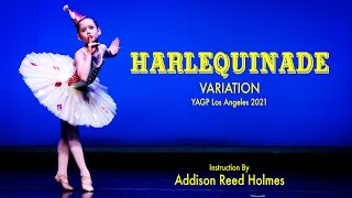 quotHarlequinadequot Ballet Variation  Kinley Cunningham [upl. by Aneema662]