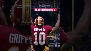 RG3 DEBUT 2012 shorts nfl [upl. by Netnert634]