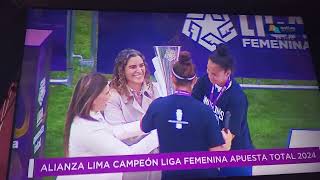 ALIANZA LIMA CAMPEON 2024 futbol femenino [upl. by Okikuy432]