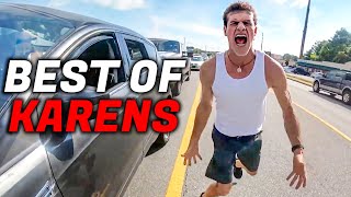 KARENS vs BIKERS  BEST OF KARENS MELTDOWNS [upl. by Anaiq]