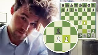 Magnus Carlsen Plays KINGS GAMBIT and SPENDS ONLY 1 MINUTE to BEAT Grandmaster Le in Blitz Game [upl. by Eivlys]