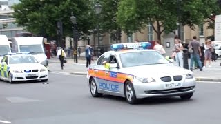 Metropolitan Police SEG  West Midlands Police Escorting Prisoner [upl. by Yurik117]