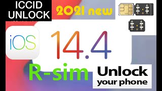 ios 144 RSIM unlock [upl. by Armil]