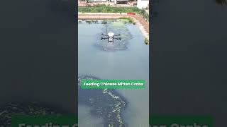 The Eavision J100 agricultural drone successfully completed its maiden flight at Yangcheng Lake [upl. by Nwahsad]