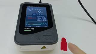 Connection between and hemoglobin analyzer and computer [upl. by Arded]