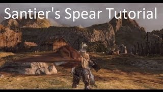 Dark Souls 2 Santiers Spear Tutorial MUNDANE IS INSANE [upl. by Eirdua]