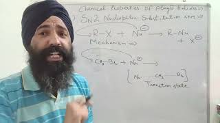 ORGANIC CHEMISTRY Alkyl Halides Nucleophilic Substitution rxns following SN2 mechanism isc [upl. by Woodring712]