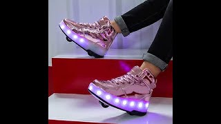 Light Up Shoes LED Roller Skate Shoes [upl. by Hamid655]