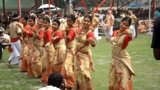 Bihu dance is the most popular folk dance of Assam  বিহু নৃত্য [upl. by Asilav426]