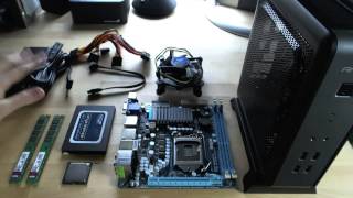 Antec ISK 110 Mini ITX Build Part 1 System Parts [upl. by Gabrielli264]