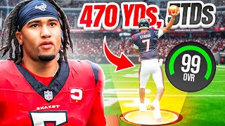 CJ Strouds Best Performance Recreated Madden 24 Gameplay [upl. by Ainnet]