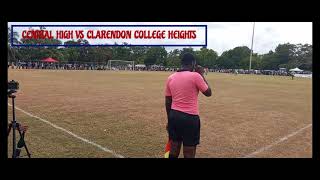 Clarendon College VS Central High  Match Highlights  DaCosta Cup 2024 [upl. by Ellennoj]