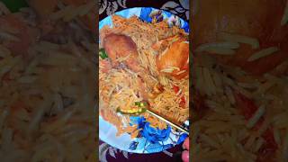 Home made chicken biryani recipe 😋🤤 shorts [upl. by Edwine]