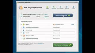 Comment nettoyer le registre de lordinateur en utilisant AVS Registry Cleaner [upl. by Deppy397]