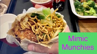 Panda Express MIMICs Burrito The Bing from Panda Express Innovation Kitchen Pasadena California [upl. by Nnyleve]