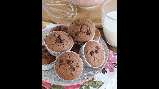 Muffin al cioccolato senza burro sofficissimi [upl. by Mailli]