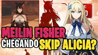 Personagem nova chegando na att Meilin Fisher  Solo Leveling Arise [upl. by Eejan195]