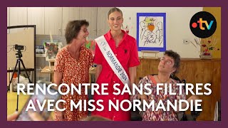 Miss Normandie interviewée sans filtres par des personnes en situation de handicap [upl. by Romney464]