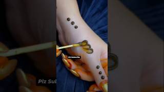 Easy dotted shaded henna design henna mehndi [upl. by Leirud]