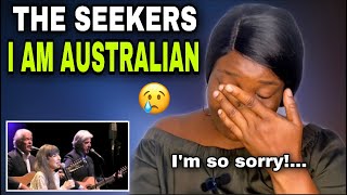 THIS WAS SO EMOTIONAL😭 THE SEEKERS  I AM AUSTRALIAN  SPECIAL FAREWELL PERFORMANCE  REACTION [upl. by Tingley578]