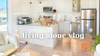 moving into my new apartment🌷🧸 new year new home empty apartment tour pulling allnighter to pack [upl. by Ojillek422]