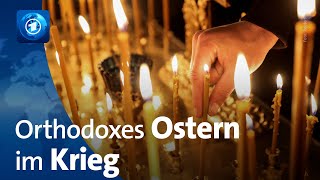 Orthodoxes Osterfest Gottesdienste in der Ukraine [upl. by Helsa]