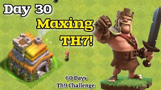 Day 30  Lets Max TH7  Sarthak Gamerz  Clash of Clans 30 [upl. by Proulx]