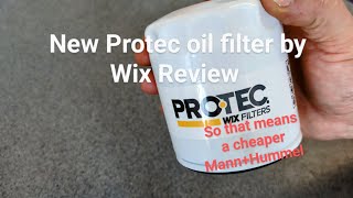 New Protec oil filter Review [upl. by Yetak]