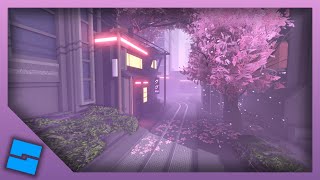 Blossoming Downtown  Roblox Studio Speedbuild [upl. by Collin]