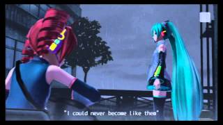 Miku X Teto quot Double Ganger quot Hatsune Miku English Sub [upl. by Gilli]