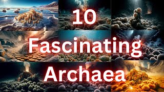 10 Fascinating Types of Archaea Life in Extreme Environments [upl. by Jaymee895]