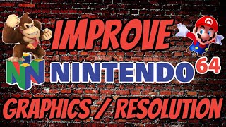 Improve N64 Graphics  Resolution On Batocera  RetroPie Guy Nintendo 64 Emulator Setup Tutorial [upl. by Latihs]