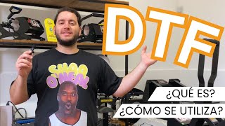 ¿QUÉ ES EL DTF ¿CÓMO SE ESTAMPA Todas las respuestas en este video 🙌🏼🤯 [upl. by Nehtanoj943]