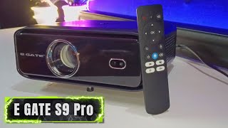 E Gate S9 Pro Best Budget Projector In 2024  E Gate s9 pro projector review [upl. by Ciryl]