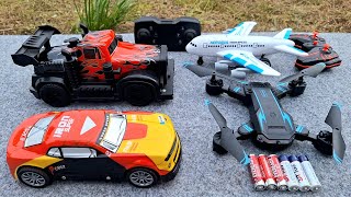 Rc Cars Remote ControlRc TruckRc Quadcopter and Aerobus Radio Control Unboxing Flying Test [upl. by Zicarelli31]