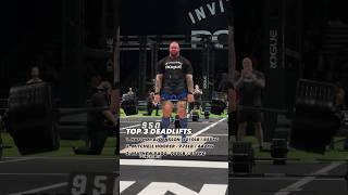 Rogue Invitational 2024 men’s deadlift ladder rogueinvitational strongman officialstrongman [upl. by Onitram2]