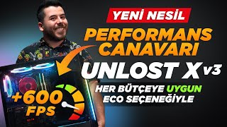 2020nin Fiyat Performans Canavarı Oyun Bilgisayarları UNLOST Eco UNLOST X V3 Yeni Nesil [upl. by Deys541]