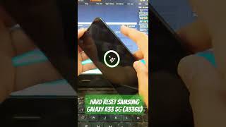 How to Hard Reset Samsung A33 5G SMA336B  A33 5G A336B فورمات وحذف قفل الشاشة جالكسي [upl. by Lunnete]